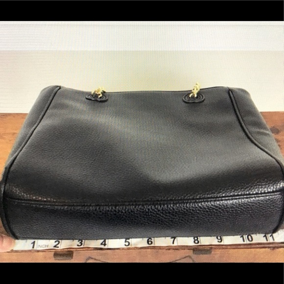 Ann Klein chain Shoulder Bag Color Black - Picture 8 of 16